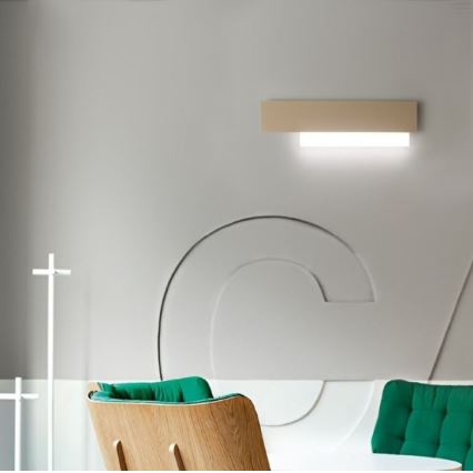 Gea Luce DOHA A P T - Applique a LED DOHA LED/15W/230V 40 cm beige