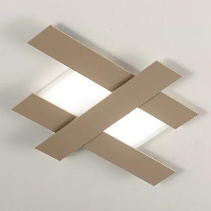 Gea Luce DOHA P P T - Plafoniera LED DOHA LED/30W/230V 65,5 cm beige