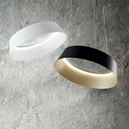 Gea Luce JULIETTE S N - Lampadario a sospensione con filo LED dimmerabile JULIETTE LED/50W/230V nero/oro