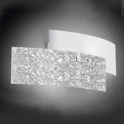 Gea Luce LARA A P arg - Applique LARA 2xE14/42W/230V argento