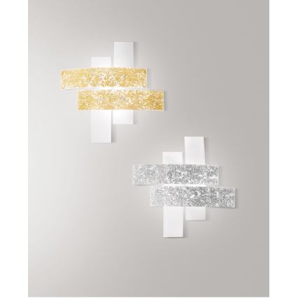 Gea Luce LARA P G arg - Plafoniera LARA 4xE27/52W/230V argento