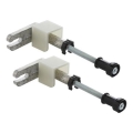 Geberit 111.815.00.1 - Kit di fissaggio a parete Duofix, 2 pezzi