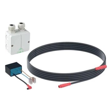 Geberit 115.336.00.1 - Alimentatore con scatola di connessione combinata e cavo di alimentazione da 1,8 m