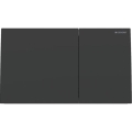 Geberit 115.622.14.1 - Pulsante di scarico Sigma70 25x14,6 cm nero opaco