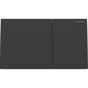 Geberit 115.622.14.1 - Pulsante di scarico Sigma70 25x14,6 cm nero opaco