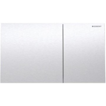 Geberit 115.622.FW.1 - Pulsante di scarico Sigma70 25x14,6 cm in acciaio inossidabile