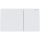 Geberit 115.622.JT.1 - Pulsante di scarico Sigma70 25x14,6 cm bianco opaco