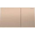 Geberit 115.622.QB.1 - Placca di comando Sigma70 25x14,6 cm, finitura rosso-oro spazzolata