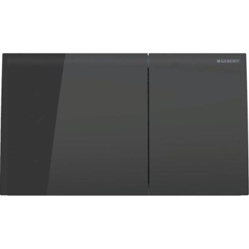 Geberit 115.622.SJ.1 - Pulsante di scarico Sigma70 25x14,6 cm nero