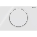 Geberit 115.758.KJ.5 - Pulsante di scarico Sigma10 24,6x16,4 cm bianco/cromo lucido