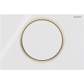 Geberit 115.758.KK.5 - Placca di comando Sigma10 24,6 x 16,4 cm bianco/oro