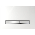 Geberit 115.788.21.2 - Pulsante di scarico Sigma50 24,6x16,4 cm cromo lucido/cromo satinato