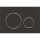 Geberit 115.882.14.1 - Pulsante di scarico Sigma20, 24,6 x 16,4 cm, finitura nero opaco