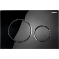 Geberit 115.882.DW.1 - Placca di comando Sigma20 24,6 x 16,4 cm nero