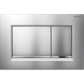 Geberit 115.883.JQ.1 - Pulsante di scarico Sigma30 24,6x16,4 cm cromo opaco/cromo lucido