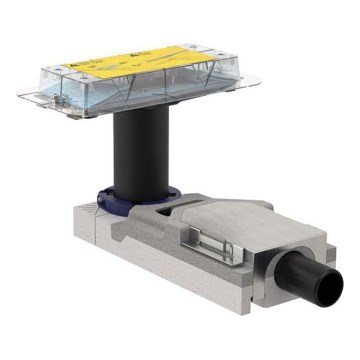 Geberit 154.152.00.1 - Kit di predisposizione per canaline doccia CleanLine 65-90 mm