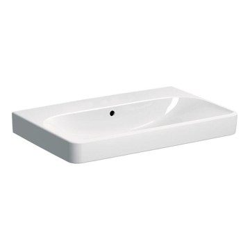 Geberit 500.249.00.2 - Lavabo sospeso Smyle Square 75x48 cm ceramica/bianco