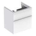 Geberit 500.352.00.1 - Mobile sottolavabo Smyle Square 59x62x47 cm bianco