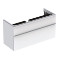 Geberit 500.355.00.1 - Mobile sottolavabo da bagno Smyle Square 61,7x118,4 cm bianco