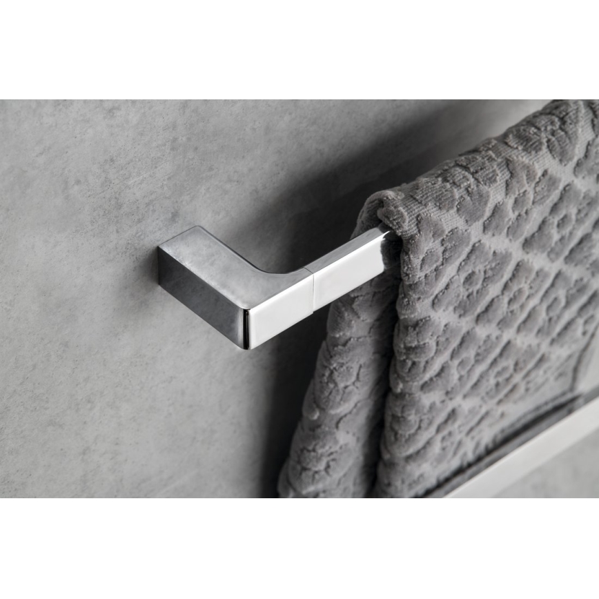 Gedy - Appendiabiti da parete PIRENEI 6,6x35 cm cromo lucido