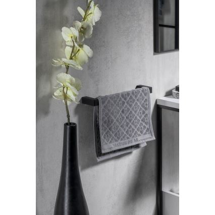 Gedy - Appendiabiti da parete PIRENEI 6,6x35 cm opaco nero