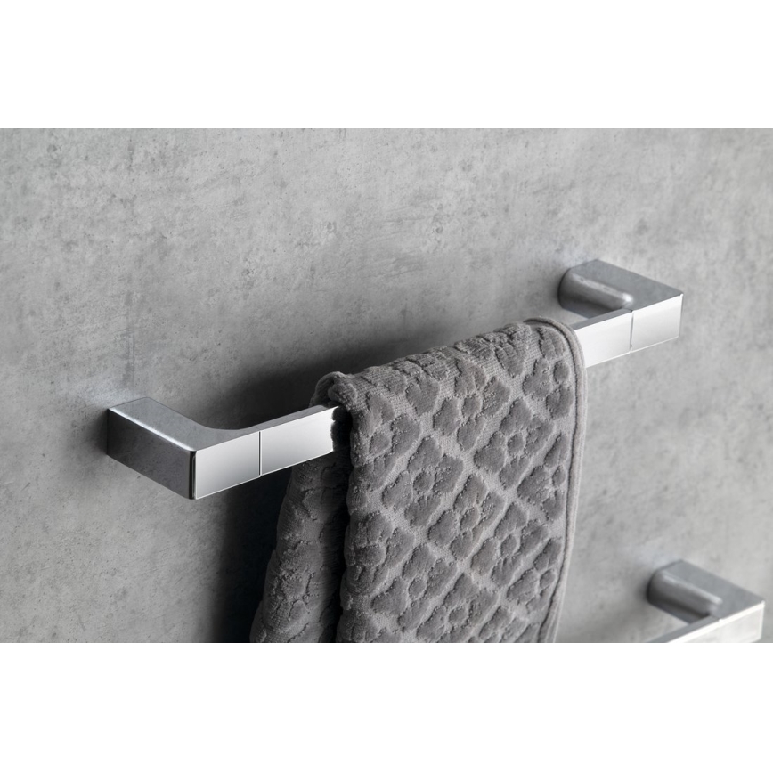Gedy - Appendiabiti da parete PIRENEI 6,6x45 cm cromo lucido