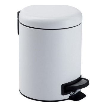 Gedy - Cestino portarifiuti POTTY 3 l con chiusura ammortizzata, bianco