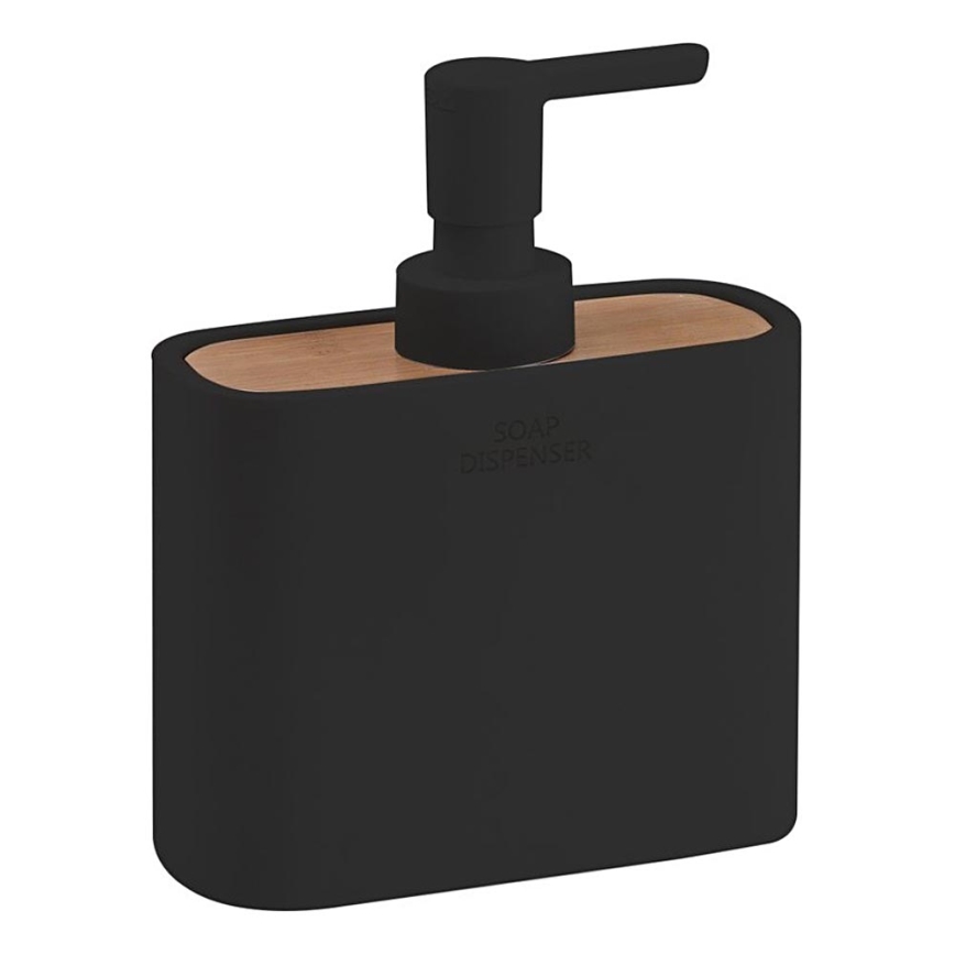 Gedy - Distributore di sapone NINFEA nero/bambù