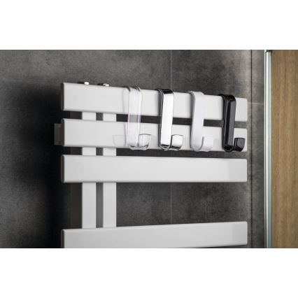 Gedy - Gancio per radiatore bianco/termoplastico