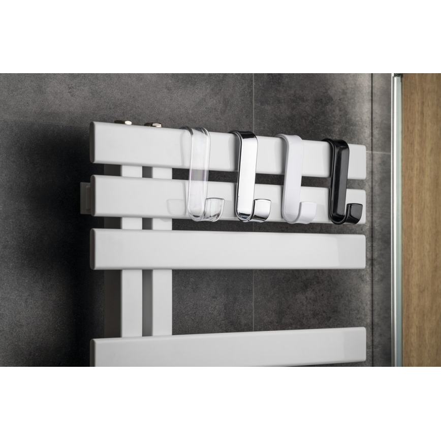 Gedy - Gancio per radiatore limpido/termoplastico