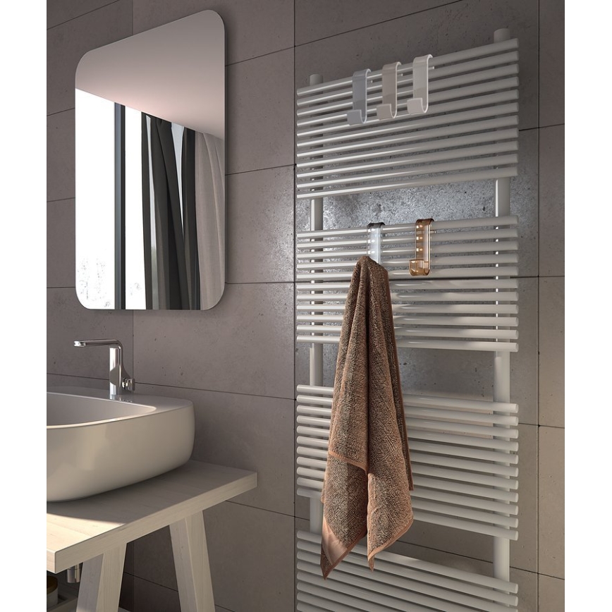 Gedy - Gancio per radiatore limpido/termoplastico