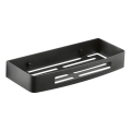 Gedy - Mensola a parete per doccia SMART 30x12,8 cm nero opaco