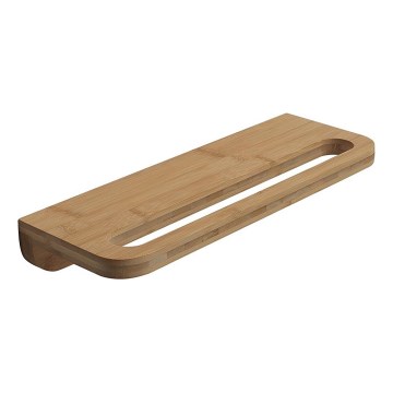 Gedy - Mensola con gancio per asciugamani HIMALAYA 14,5x40 cm bambù