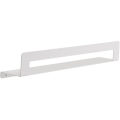 Gedy - Mensola con portasciugamani CLEO 50 cm bianco opaco