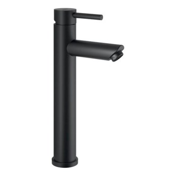 Gedy - Miscelatore per lavabo ALTO HIGH 28,5 cm nero opaco