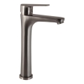 Gedy - Miscelatore per lavabo COMO 29 cm, grigio metallico