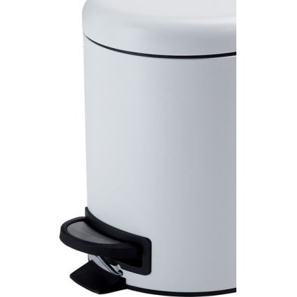 Gedy - Pattumiera POTTY 5 l con chiusura ammortizzata, bianca