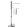 Gedy - Piedistallo con gancio per asciugamani HIBISCUS 90,5 cm cromo lucido