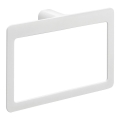 Gedy - Porta asciugamani a parete PIRENEI 15x23 cm bianco opaco