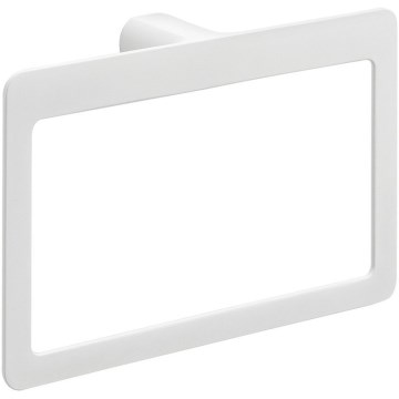 Gedy - Porta asciugamani a parete PIRENEI 15x23 cm bianco opaco