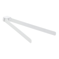 Gedy - Porta asciugamani a parete PIRENEI 35,9 cm bianco opaco