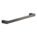 Gedy - Porta asciugamani a parete PIRENEI 6,6x45 cm grigio metallizzato
