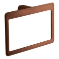 Gedy - Porta asciugamani da parete PIRENEI 15x23 cm bronzo