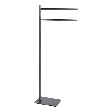Gedy - Porta asciugamani TRILLY 83,5 cm grigio metallizzato