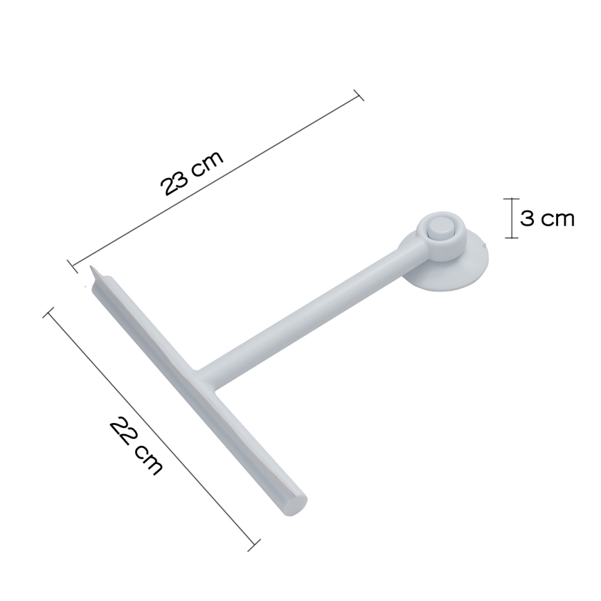 Gedy - Raschiavetro GUMMY bianco opaco