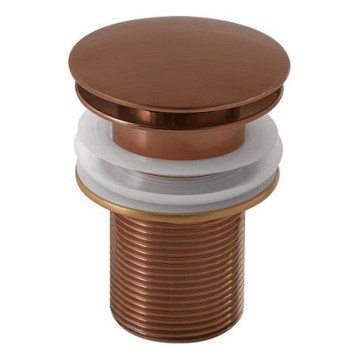 Gedy - Scarico per lavabo CLICK-CLACK, Ø 6,6 cm, bronzato