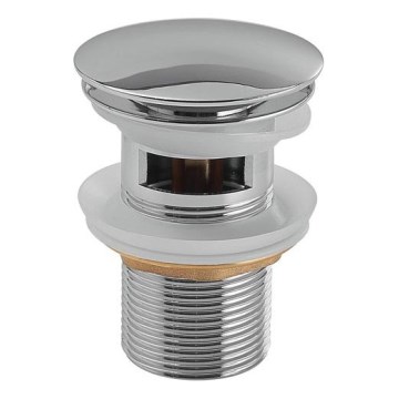 Gedy - Scarico per lavabo CLICK-CLACK Ø 6,6 cm cromo lucido