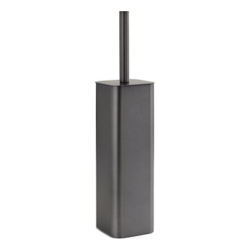Gedy - Scopino WC da pavimento SCOPINO, grigio metallico