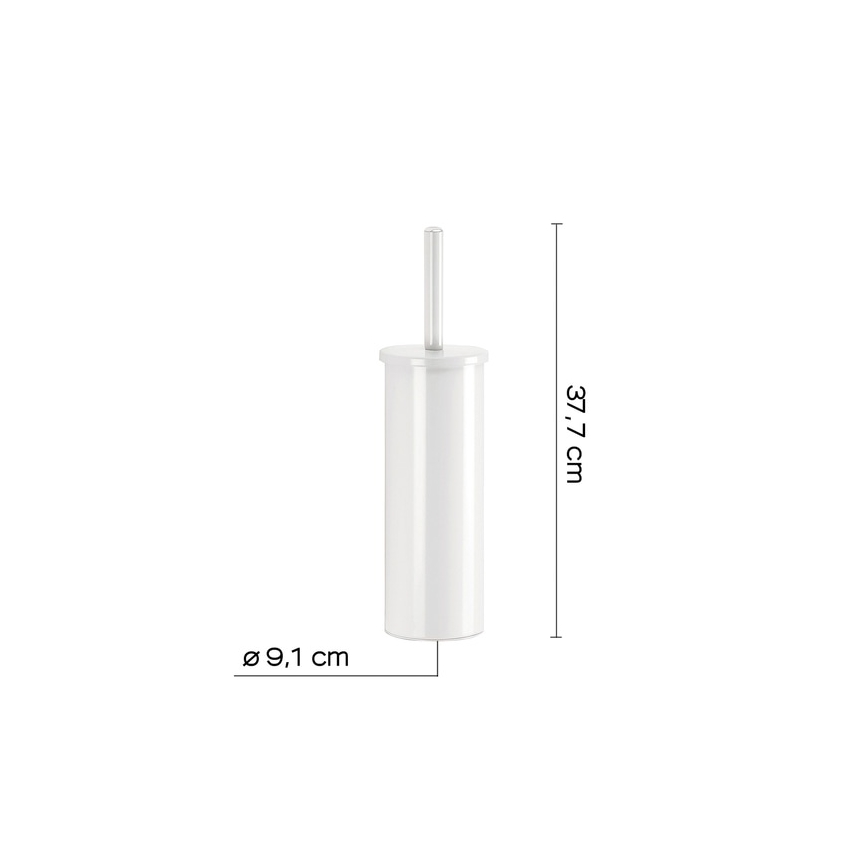 Gedy - Scopino WC da terra JACK bianco