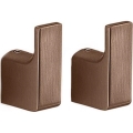 Gedy - Set da 2 ganci da parete PIRENEI, finitura bronzo
